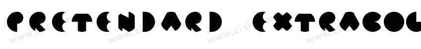 Pretendard ExtraBold字体转换
